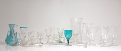 Lot 263 - A collection of glass tableware