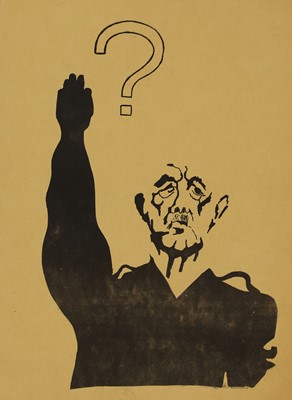 Lot 180 - A 1968 Paris student riots poster
