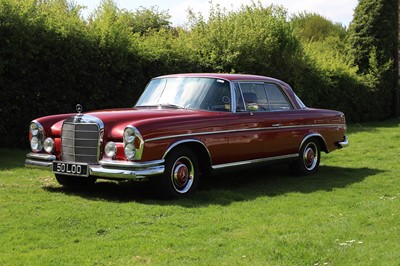 Lot 50 - 1966 Mercedes-Benz 300SE coupé