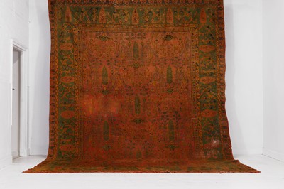 Lot 67 - A large Oushak rug