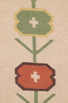Lot 83 - A Colefax & Fowler-inspired flat-weave wool rug
