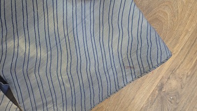 Lot 160 - A Chinese brocade-weave dragon robe