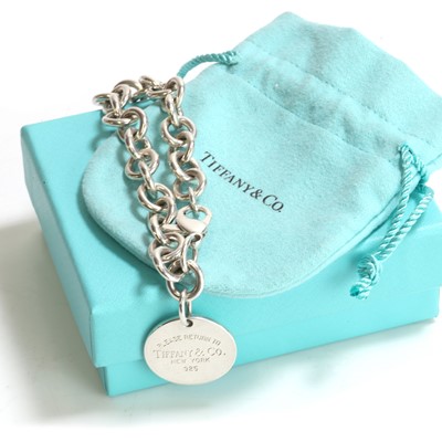Lot 252 - A 'Return to Tiffany' bracelet, by Tiffany & Co.