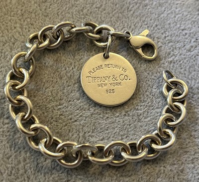 Lot 252 - A 'Return to Tiffany' bracelet, by Tiffany & Co.