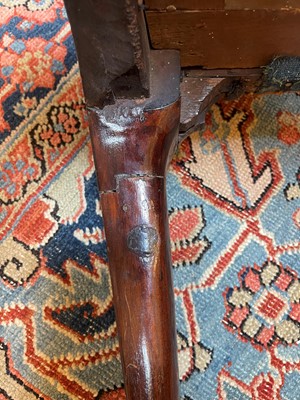 Lot 6 - A pair of George II mahogany side chairs