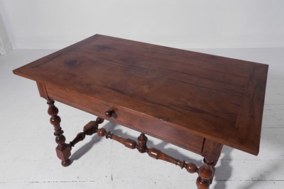 Lot 3 - A yew side table