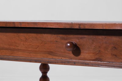 Lot 3 - A yew side table