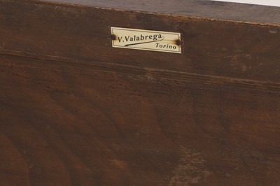 Lot 444 - A Italian walnut cupboard
