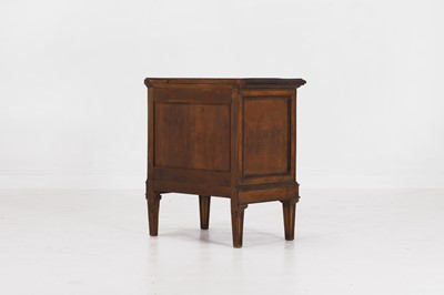 Lot 444 - A Italian walnut cupboard
