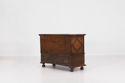 Lot 29 - An export rosewood chest-on-stand