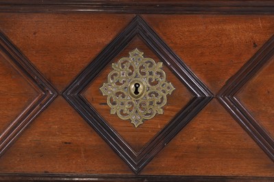 Lot 29 - An export rosewood chest-on-stand