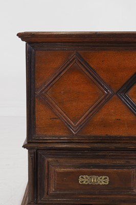 Lot 29 - An export rosewood chest-on-stand