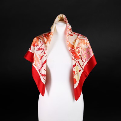 Lot 1421 - A Valentino silk scarf