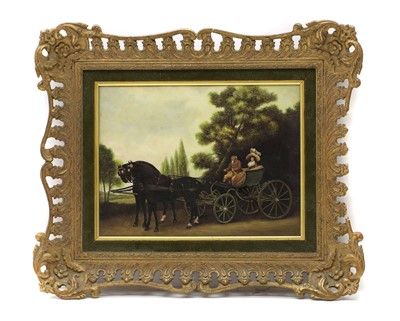 Lot 466 - Limoges oil on porcelain