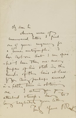 Lot 257 - John Ruskin (1819-1900)
