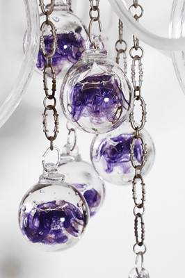 Lot 473 - A glass 'Galaxy Lumina' chandelier by Borek Sipek for Lasvit