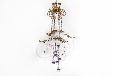 Lot 217 - A glass 'Galaxy Lumina' chandelier by Borek Sipek for Lasvit