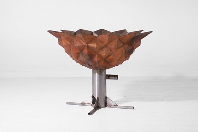 Lot 578 - A copper planter or water feature