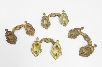 Lot 25 - A set of four ormolu handles