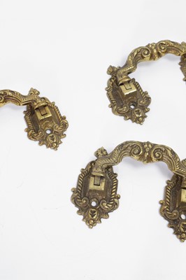 Lot 25 - A set of four ormolu handles