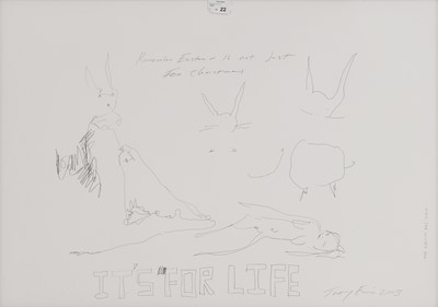 Lot 436 - Tracey Emin RA (b.1963)