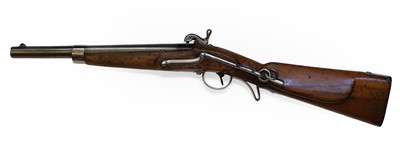 Lot 114 - A American civil war Austrian Augustin tube lock Kavallerie Karabine Model 1851