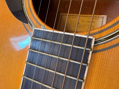 Lot 231 - A Pro Martin acoustic guitar