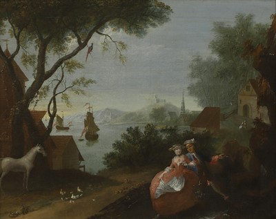 Lot 46 - Circle of Bartholomew Dandridge (c.1691-1754)