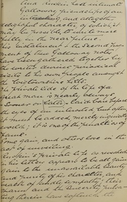 Lot 224 - A group of letters relating to John Ruskin