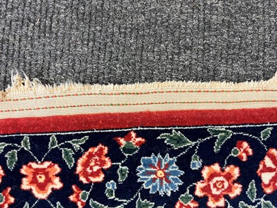 Lot 241 - An Isfahan silk and wool rug