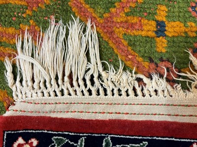 Lot 241 - An Isfahan silk and wool rug