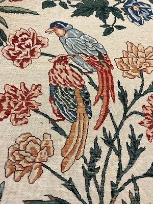 Lot 241 - An Isfahan silk and wool rug
