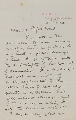 Lot 223 - John Ruskin (1819-1900)