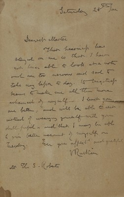 Lot 223 - John Ruskin (1819-1900)