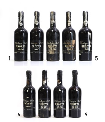 Lot 118 - Crofts Vintage port, 1960