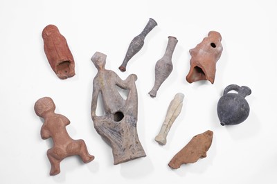 Lot 376 - A group of Roman and Egyptian antiquities