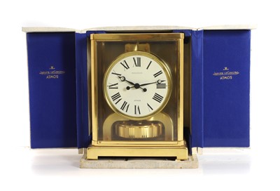 Lot 202 - A Jaeger LeCoultre Atmos clock