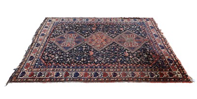 Lot 465 - A Qashqai Persian rug