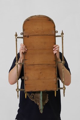 Lot 494 - A set of Victorian gilt composition hanging shelves