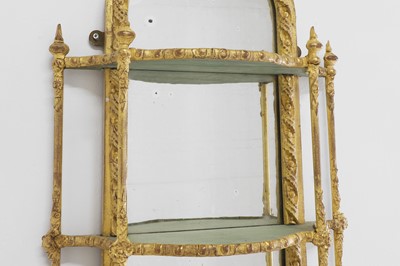 Lot 494 - A set of Victorian gilt composition hanging shelves