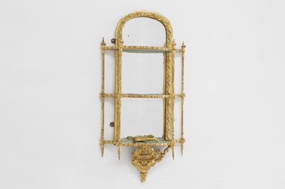 Lot 494 - A set of Victorian gilt composition hanging shelves