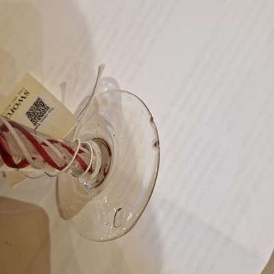 Lot 27 - A group of colour-twist drinking glasses