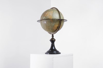 Lot 45 - A table globe by Charles-François Delamarche