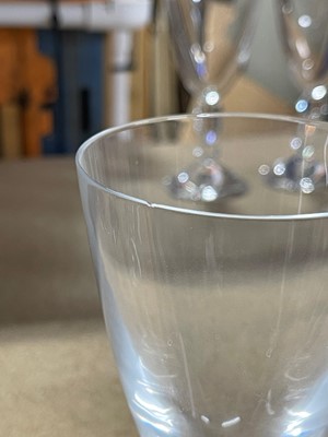 Lot 54 - An extensive collection of Baccarat crystal glassware