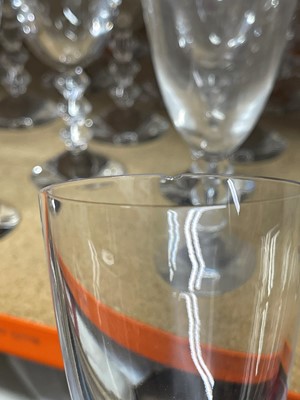 Lot 54 - An extensive collection of Baccarat crystal glassware