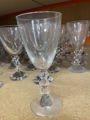 Lot 54 - An extensive collection of Baccarat crystal glassware