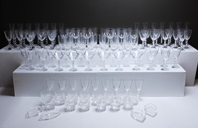 Lot 54 - An extensive collection of Baccarat crystal glassware