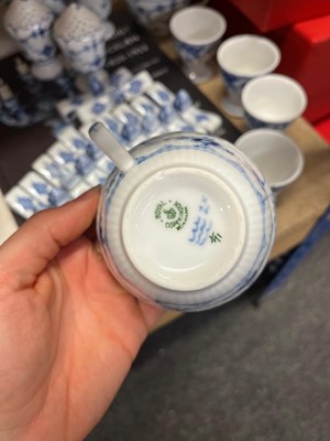 Lot 207 - An extensive Royal Copenhagen 'Blue Fluted' porcelain service