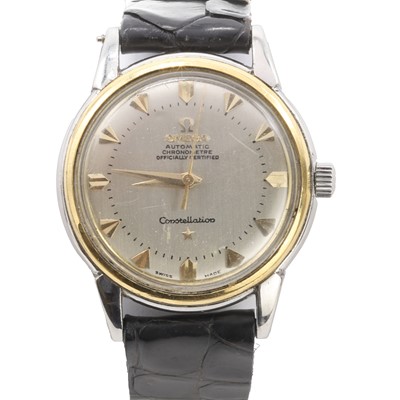 Lot 564 - A vintage Omega Constellation automatic strap watch
