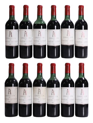 Lot 43 - Chateau Latour, Pauillac, 1967